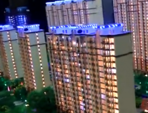 真水真噴沙盤模型動態水沙盤