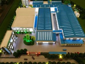 廣汽車間沙盤模型