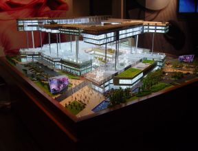 商業綜合體模型