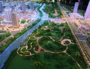 商業綜合體模型