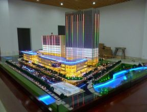 商業綜合體模型