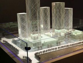 商業綜合體模型