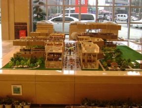 商業綜合體模型