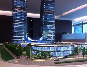 商業綜合體模型