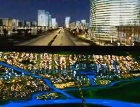 全息沙盤互動演示